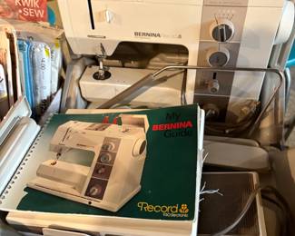 . . . Bernina sewing machine