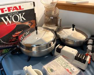 . . . Farberware electric frying pans