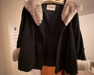 . . . lamb's wool coat