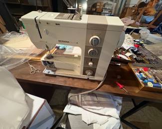 . . . Bernina sewing machine