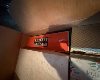 . . . and Lionel trains