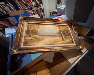 . . . landscape oil