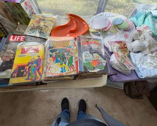 . . . more comic books