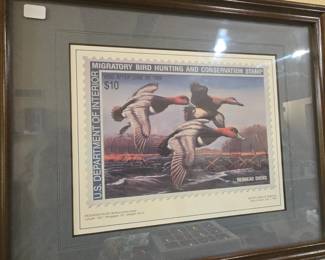 US Stamp prints Ducks 