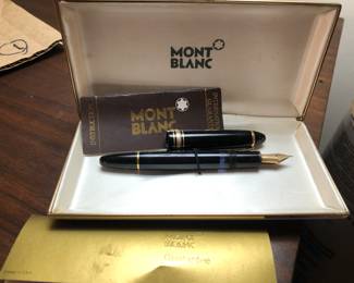 Mont Blanc pen; MIB