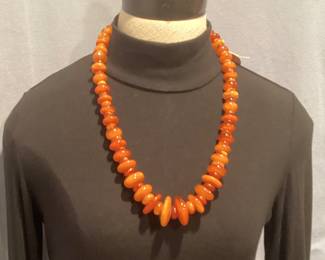 Unique Amber Necklace