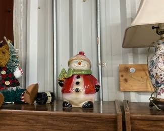 Santa Cookie Jar