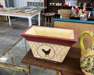 Creative Works Rooster Planter