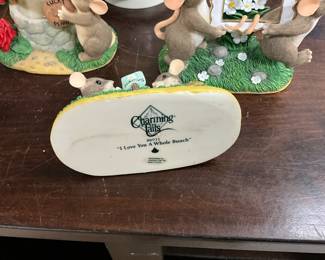Fitz & Floyd Charming Tails Figurines 