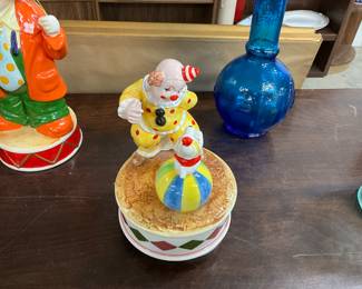 Musical Clown Figurine