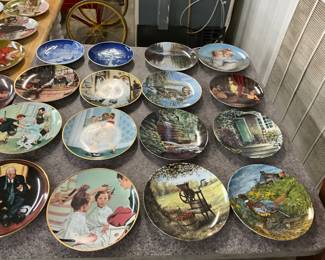 Decorative Wall Plates - Hummel, Norman Rockwell, Edwin Knowles Classic Fairy Tales Collection, John McClelland Children's Circus Collection 