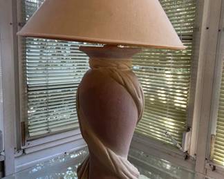 80s sculpture lamp