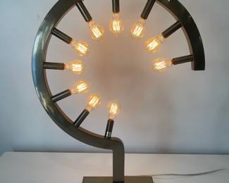 industrial hand made sconces - two available 