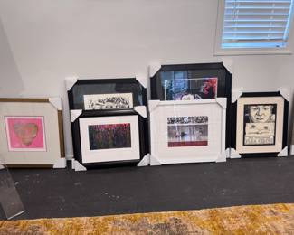Harris & Co original art and lithographs- 
