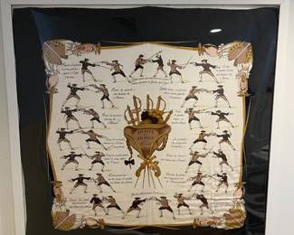 Hermes framed Scarf