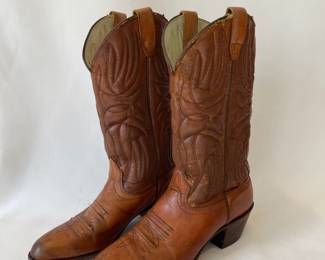 Vintage leather boots 