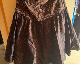 Vintage Cotton Tribal style skirt
