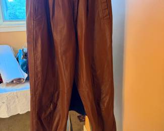 Leather Pants by Toffs 