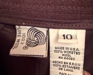 Wool Outfit size 10