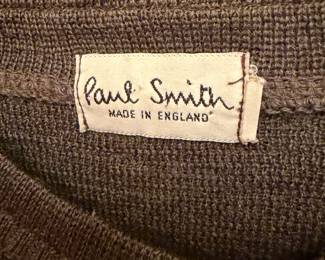 Vintage Paul Smith Leather Sweater