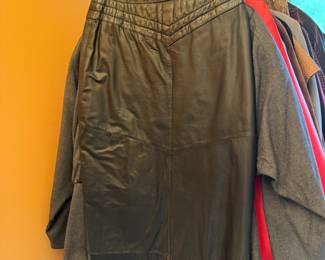 Leather SKirt