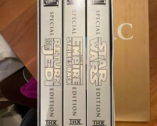 Star Wars VHS Tapes