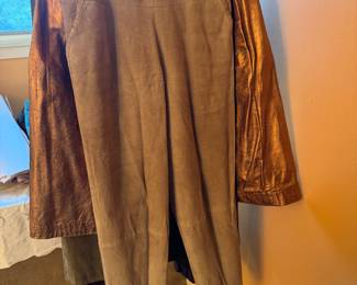 Toffs Suede Pants size small