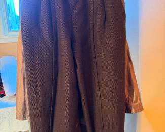 Wool and Leather Pants