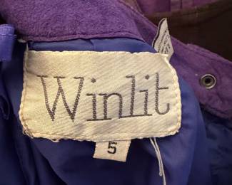 Winlet Purple Leather Size 5