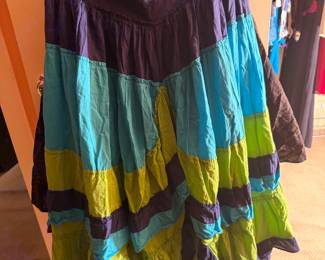 Vintage Cotton Peasant skirt