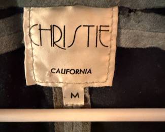 Vintage Suede jacket Christie California