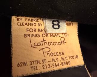 Leathercraft Leather and sued jacket