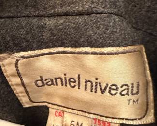 Vintage Wool Set by Daniel Niveau