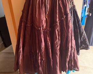 Vintage Cotton Peasant skirt