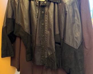 LeathercVintage Suede and leather jacket