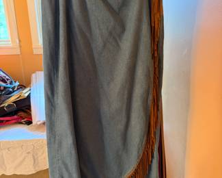 Vintage Fringed Skirt