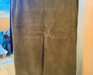 Lisa International Suede Skirt