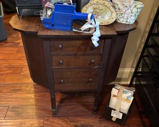 Antique Martha Washington sewing cabinet 