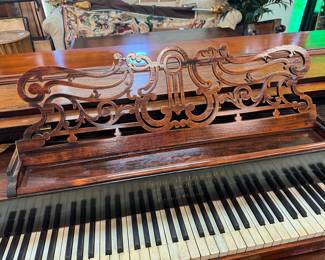 Detail of Sheet Music Rack