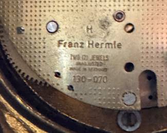 Works Signed Franz Hermle Made in Germany