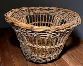 English 19th Century Harvest Basket