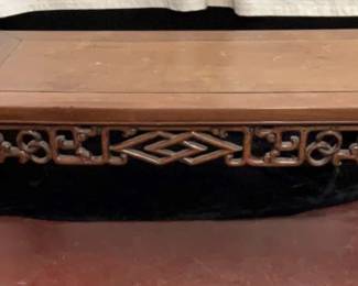 Chinese Kang Open Fret Table