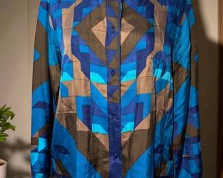 Italian Fiorio Silk Button UpSo Cool 