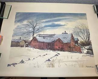 1968 John Dickinson Schneider Print 