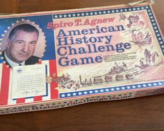 Spiro T Agnew American History Challenge Game