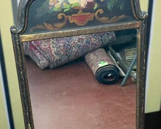 Antique Trumeau Mirror