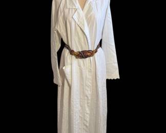 Vintage Robe By Givenchy Intimite  Twisted Rope Belt