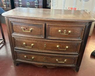 Antique William Mary Four Drawer Chest 