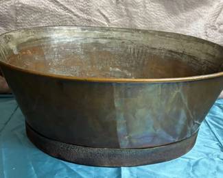 Victorian 18L Copper Foot Bath