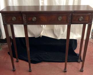 Mahogany Six Legged Sideboard